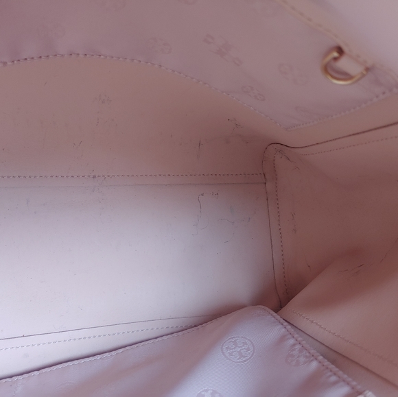 Tory Burch York Saffiano Leather Tote light oak purse - Picture 14 of 16